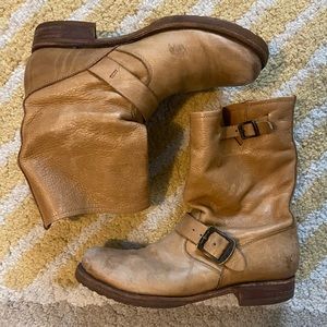 Frye engineer boot